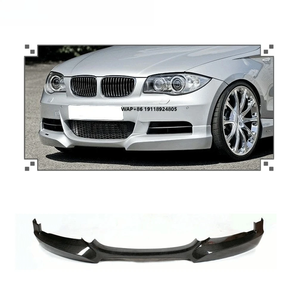 Carbon Front Bumper Lip Spoiler for 1 Series E82 135i Coupe M Sport 08-13
Carbon Front Bumper Lip Spoiler for 1 Series E82 135i Coupe M Sport 08-13