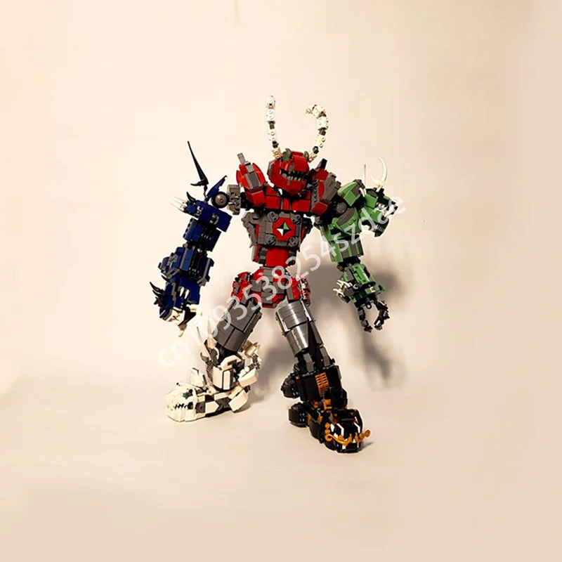 НОВЫЙ 3413 шт. Moc Dragon Combiner Mech Robot, креативные детские строительные кирпичные игрушки, подарок на день рождения, блоки
НОВЫЙ 3413 шт. Moc Dragon Combiner Mech Robot, креативные детские строительные кирпичные игрушки, подарок на день рождения, блоки