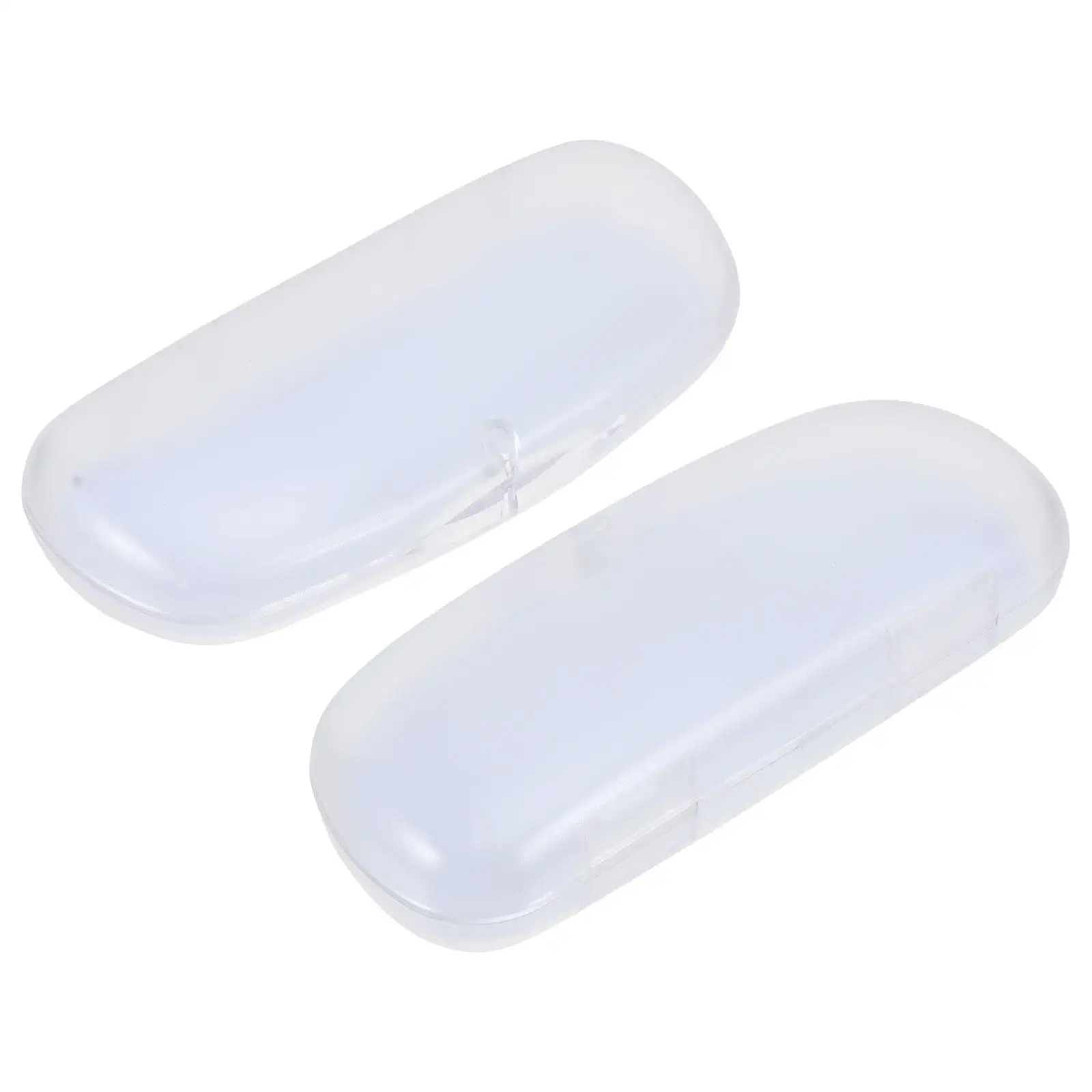 2 Pcs Glasses Case Frosted Eyeglass Storage Box Transparent Travel Portable Lightweight PVC Container For Daily Use With Durable
2 Pcs Glasses Case Frosted Eyeglass Storage Box Transparent Travel Portable Lightweight PVC Container For Daily Use With Durable