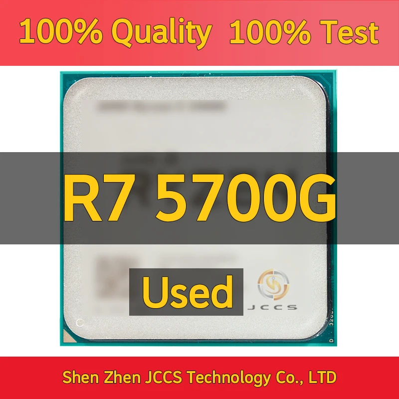 AM4 R7 5700G 3.8GHz Eight-Core 16-Thread 65W CPU Processor L3=16M Socket
AM4 R7 5700G 3.8GHz Eight-Core 16-Thread 65W CPU Processor L3=16M Socket