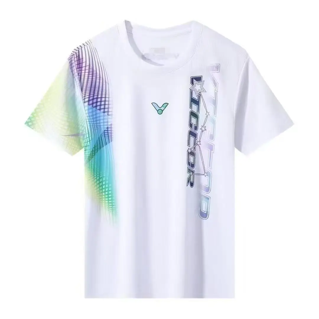 2025 Summer New Men's Sports T-shirt Badminton Table Tennis Training Clothes Casual Short Sleeves Comfortable and Breathable
2025 Summer New Men's Sports T-shirt Badminton Table Tennis Training Clothes Casual Short Sleeves Comfortable and Breathable