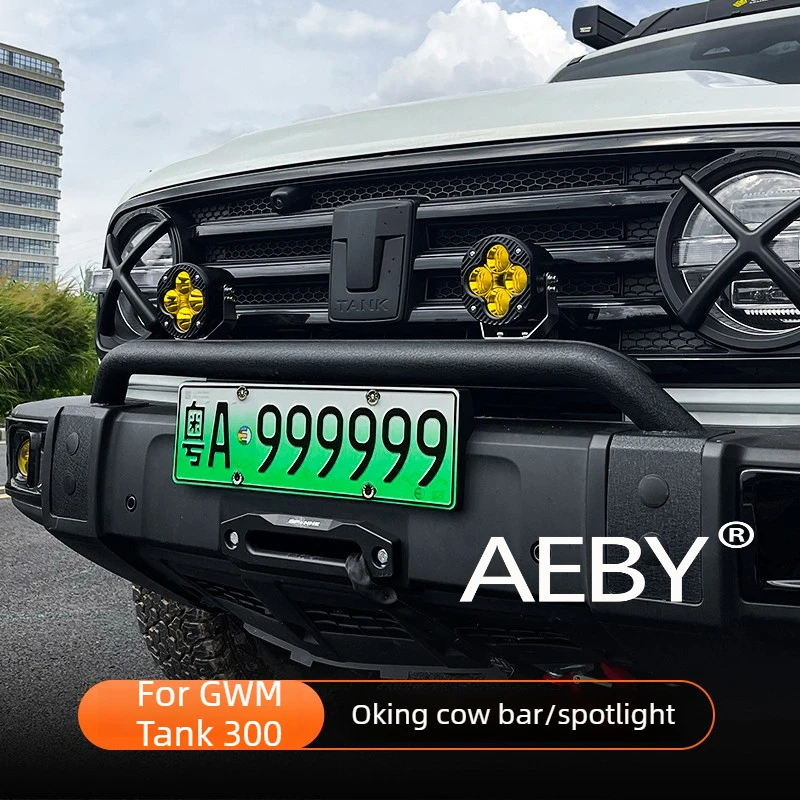 AEBY For GWM Tank 300 2025 Front Bull Bar,OKING Off-Road Grille Guard with Skid Plate,Anti-Collision,car accessories,exterior
AEBY For GWM Tank 300 2025 Front Bull Bar,OKING Off-Road Grille Guard with Skid Plate,Anti-Collision,car accessories,exterior