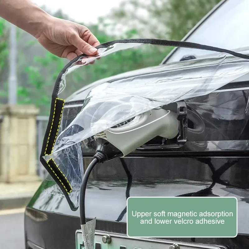 New Energy Car Charging Rain Cover Outdoor Universal Electric Car Charging Gun Waterproof Auto Rain and Snow Cover Accessories
New Energy Car Charging Rain Cover Outdoor Universal Electric Car Charging Gun Waterproof Auto Rain and Snow Cover Accessories