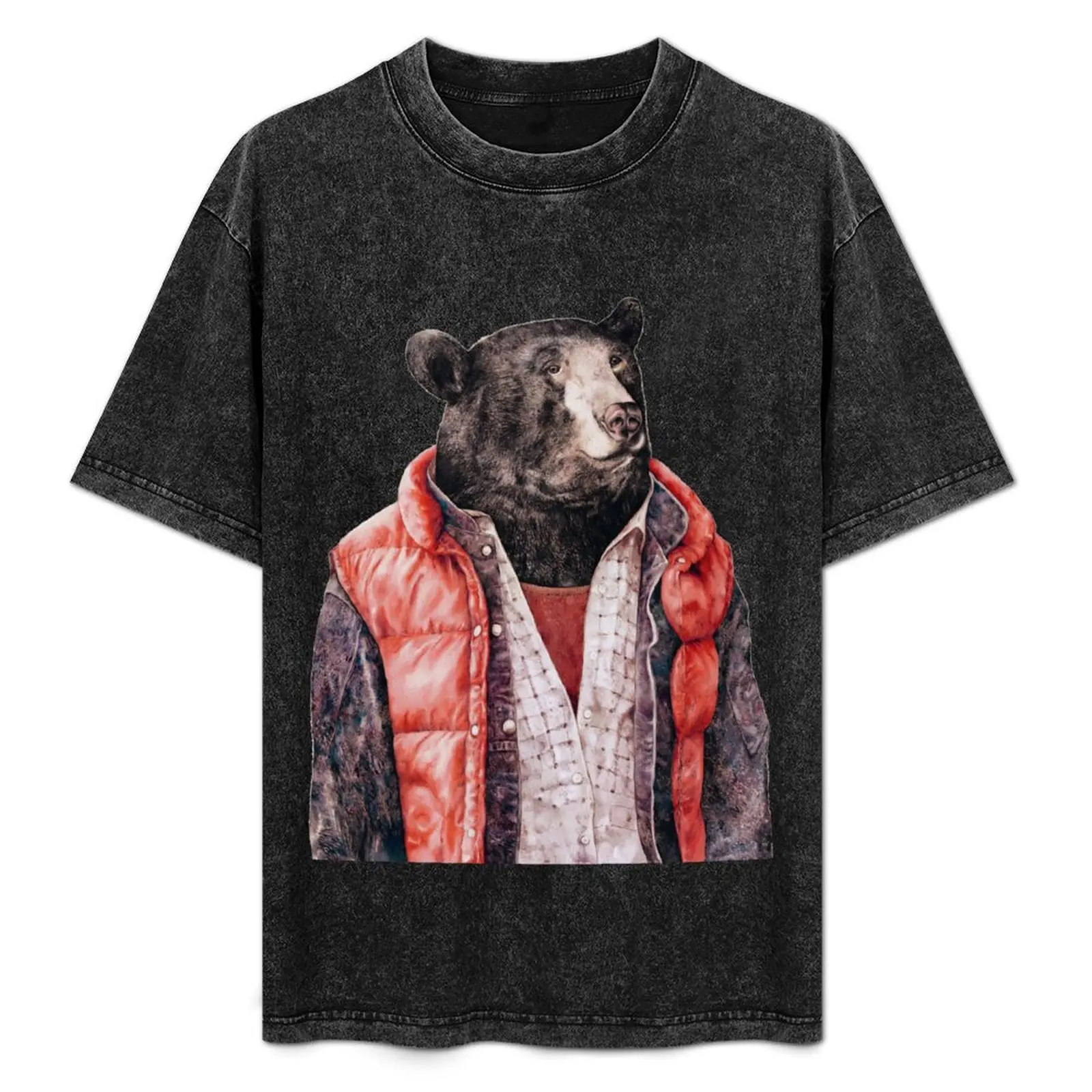 Black Bear T-Shirt Christmas Casual Tee Shirt
Black Bear T-Shirt Christmas Casual Tee Shirt