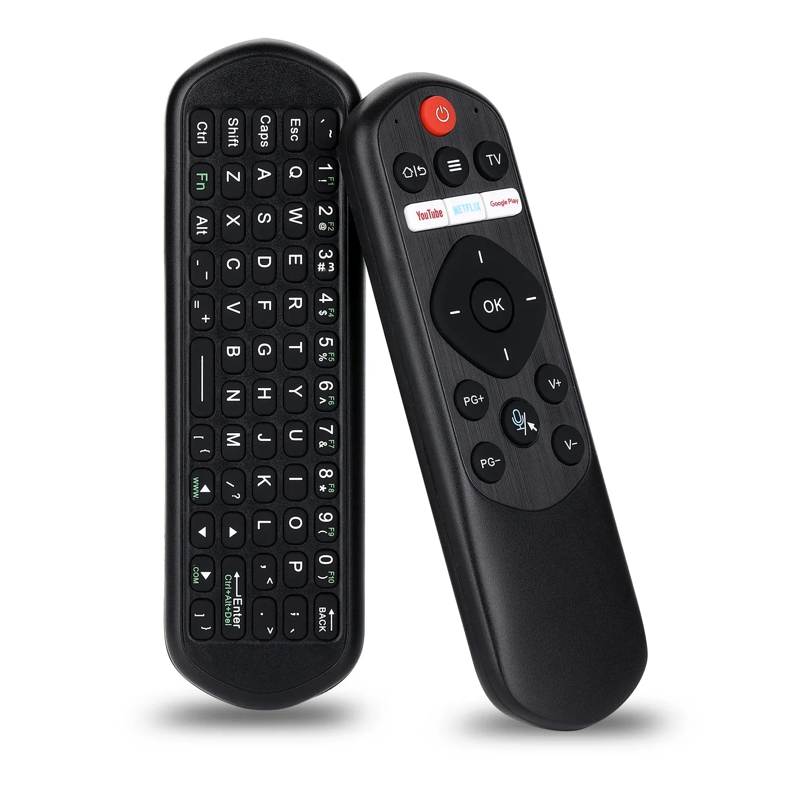iPazzPort Air Mouse Remote with Mini Wireles Keyboard, Voice Input IR Learning Controller for Smart TV,PC,Projector,Raspberry pi
iPazzPort Air Mouse Remote with Mini Wireles Keyboard, Voice Input IR Learning Controller for Smart TV,PC,Projector,Raspberry pi