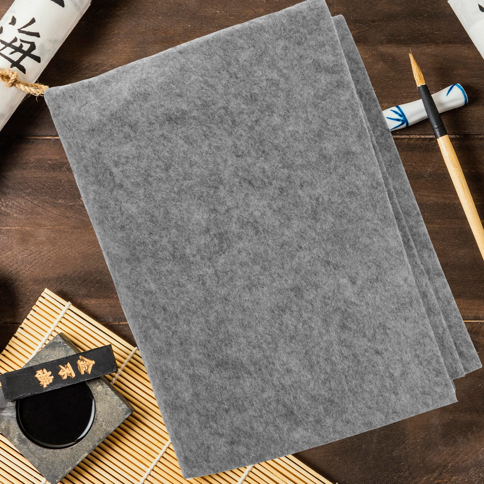 Calligraphy Felt Pad 5mm Grey 50x70 Smooth Writing Surface Protect Desk Practical Mat Student Brush Practice Art Supplies
Calligraphy Felt Pad 5mm Grey 50x70 Smooth Writing Surface Protect Desk Practical Mat Student Brush Practice Art Supplies