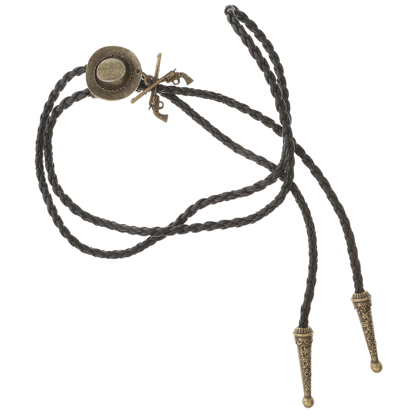 Bolo Tie Charm Necklace Vintage Mens Neck Chain Retro Western Silver Tie Cowboy Accessories Pu Alloy Deform Resistant
Bolo Tie Charm Necklace Vintage Mens Neck Chain Retro Western Silver Tie Cowboy Accessories Pu Alloy Deform Resistant