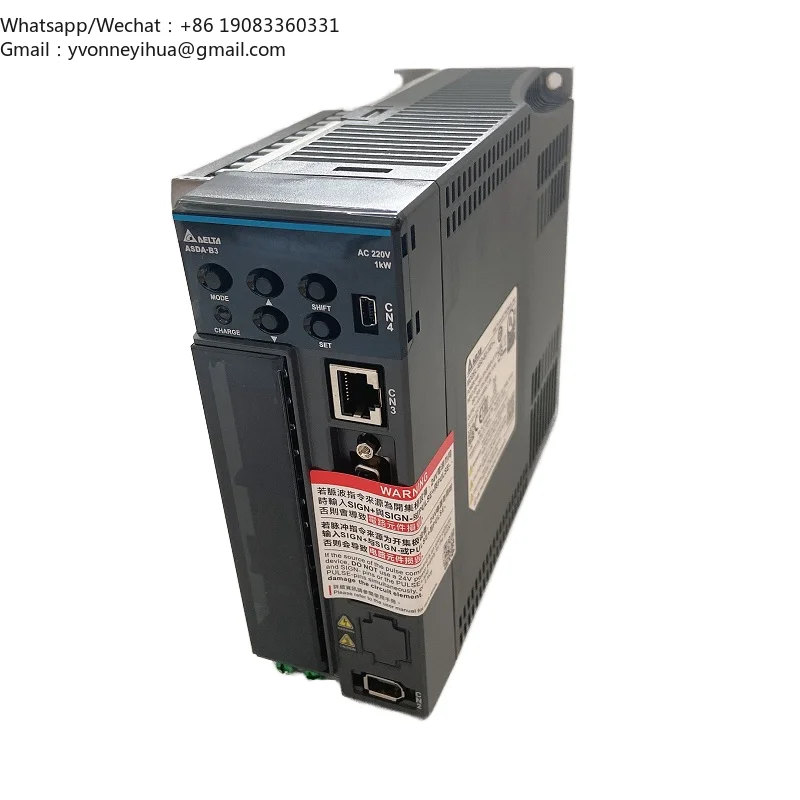 Good Price In Stock Delta B3 Servo Drive ASD-B3-0421-L ASD-B3-0121-L A5D-B3-2023-L 3000W 220V
Good Price In Stock Delta B3 Servo Drive ASD-B3-0421-L ASD-B3-0121-L A5D-B3-2023-L 3000W 220V