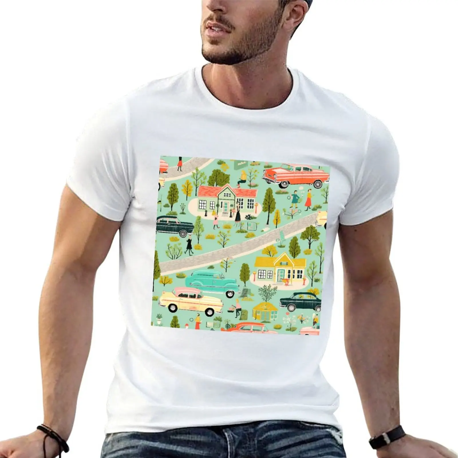 Once in a Lifetime - 1950s Style Pattern T-Shirt man t shirt graphic mens graphic t shirts essential t shirt T-shirt
Once in a Lifetime - 1950s Style Pattern T-Shirt man t shirt graphic mens graphic t shirts essential t shirt T-shirt