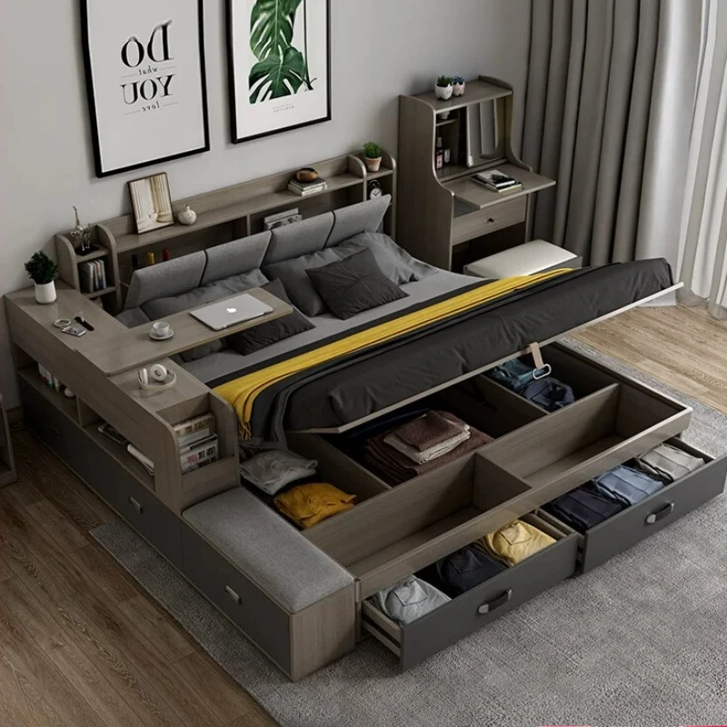 Queen 180x200 Storage Bedroom Beds Loft Japanese Kids Unique Bookcase Italian Bedroom Beds Tatami Luxury Full Set Furniture
Queen 180x200 Storage Bedroom Beds Loft Japanese Kids Unique Bookcase Italian Bedroom Beds Tatami Luxury Full Set Furniture