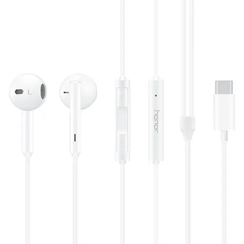Honor Magic 6 5 Lite 4 3 VS Pro V V2 USB C Earphone AM33 In Ear Wired Sport Headset With Mic for Honor X8 X9 20 50 60 70 80 90