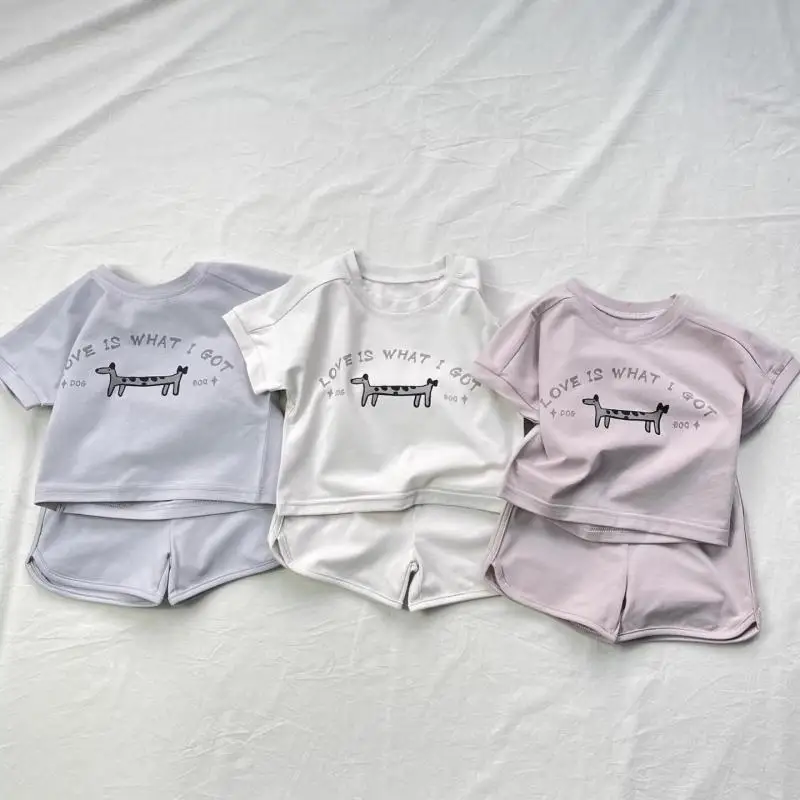 2026 Summer New Baby Short Sleeve Clothes Set Boys Girls Cartoon Print O-neck T Shirts + Shorts 2pcs Suit Toddler Cotton Outfits
2026 Summer New Baby Short Sleeve Clothes Set Boys Girls Cartoon Print O-neck T Shirts + Shorts 2pcs Suit Toddler Cotton Outfits