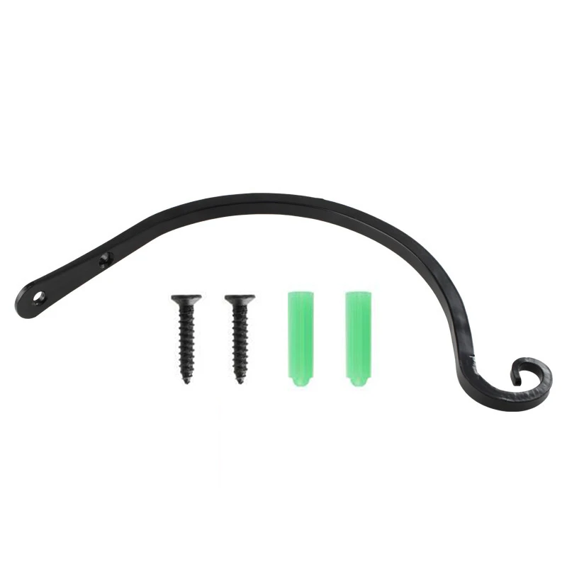 8 Inch Iron Flower Basket Hook Black White Garden Hanging Bracket For Outdoor Patio Yard Plant Decor Accessories
8 Inch Iron Flower Basket Hook Black White Garden Hanging Bracket For Outdoor Patio Yard Plant Decor Accessories