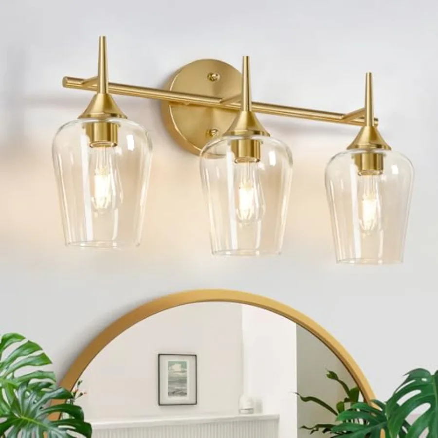Bathroom Light Fixtures, 19.5 Inch Vanity Lights with Wine-Glass Shape, Bathroom Lights Over Mirror, Modern Wall Lamps for Bedr
Bathroom Light Fixtures, 19.5 Inch Vanity Lights with Wine-Glass Shape, Bathroom Lights Over Mirror, Modern Wall Lamps for Bedr