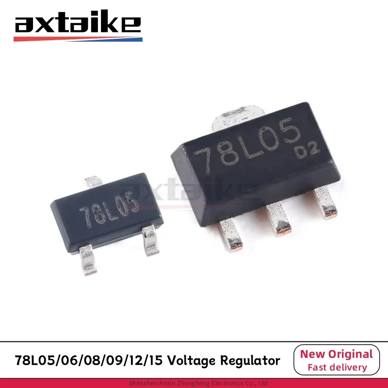 50PCS 78L05 78L06 78L08 78L09 78L12 78L15 CJ 79L05 SOT23 SOT89 SMD 5V 6V 8V 9V 12V 15V Three-terminal Positive Voltage Regulator
50PCS 78L05 78L06 78L08 78L09 78L12 78L15 CJ 79L05 SOT23 SOT89 SMD 5V 6V 8V 9V 12V 15V Three-terminal Positive Voltage Regulator