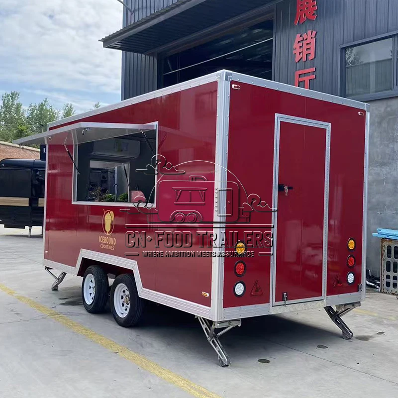 CN Food Trailer European Style Food Concession Trailer with Stainless Steel Kitchen for Pizza and Coffee Street Sale
CN Food Trailer European Style Food Concession Trailer with Stainless Steel Kitchen for Pizza and Coffee Street Sale