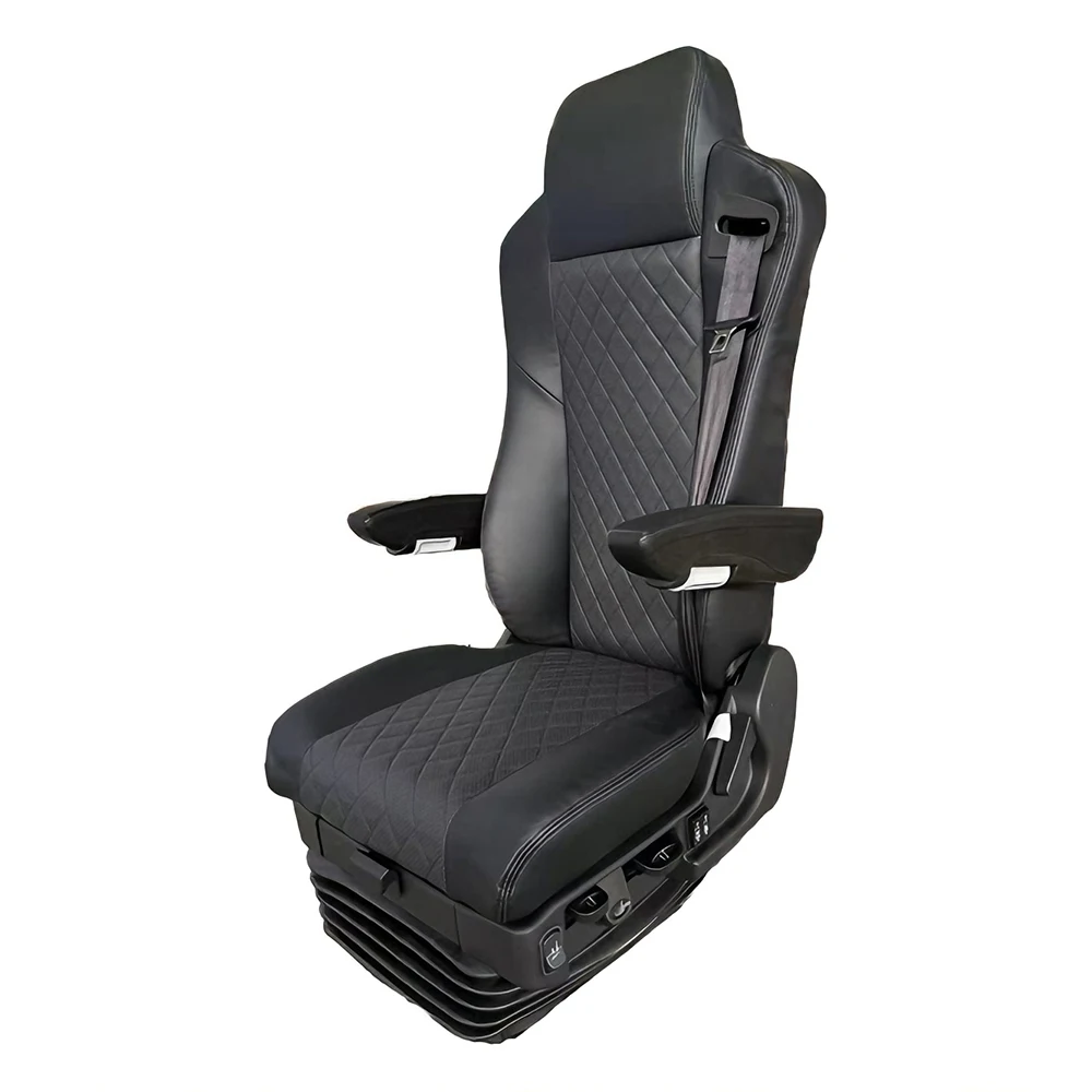 Truck Body Parts Absorption Air Ride Seats Pneumatic Air Suspension Semi Truck Driver Seat With Lumbar Support
Truck Body Parts Absorption Air Ride Seats Pneumatic Air Suspension Semi Truck Driver Seat With Lumbar Support