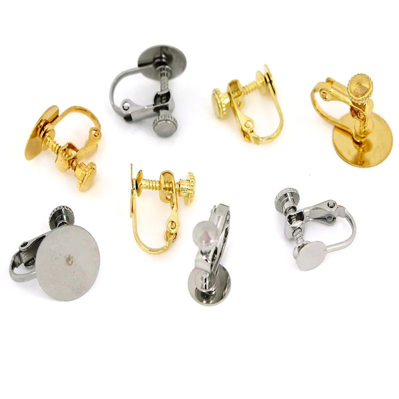 10 шт., зажимы для сережек с винтами из нержавеющей стали, 6/8/10/12 мм, пустая основа с кабошоном, серьги, настройки, фурнитура для изготовления ювелирных изделий своими руками
10 шт., зажимы для сережек с винтами из нержавеющей стали, 6/8/10/12 мм, пустая основа с кабошоном, серьги, настройки, фурнитура для изготовления ювелирных изделий своими руками