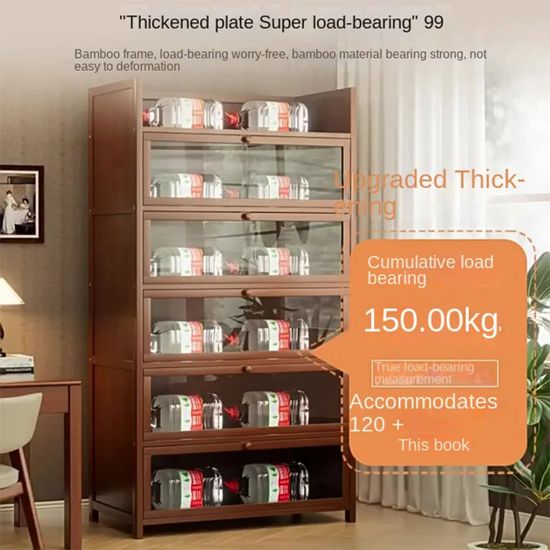 Bookshelf, bookcase, dust-proof floor-standing storage rack, household children and students storage rack with doors
Bookshelf, bookcase, dust-proof floor-standing storage rack, household children and students storage rack with doors
