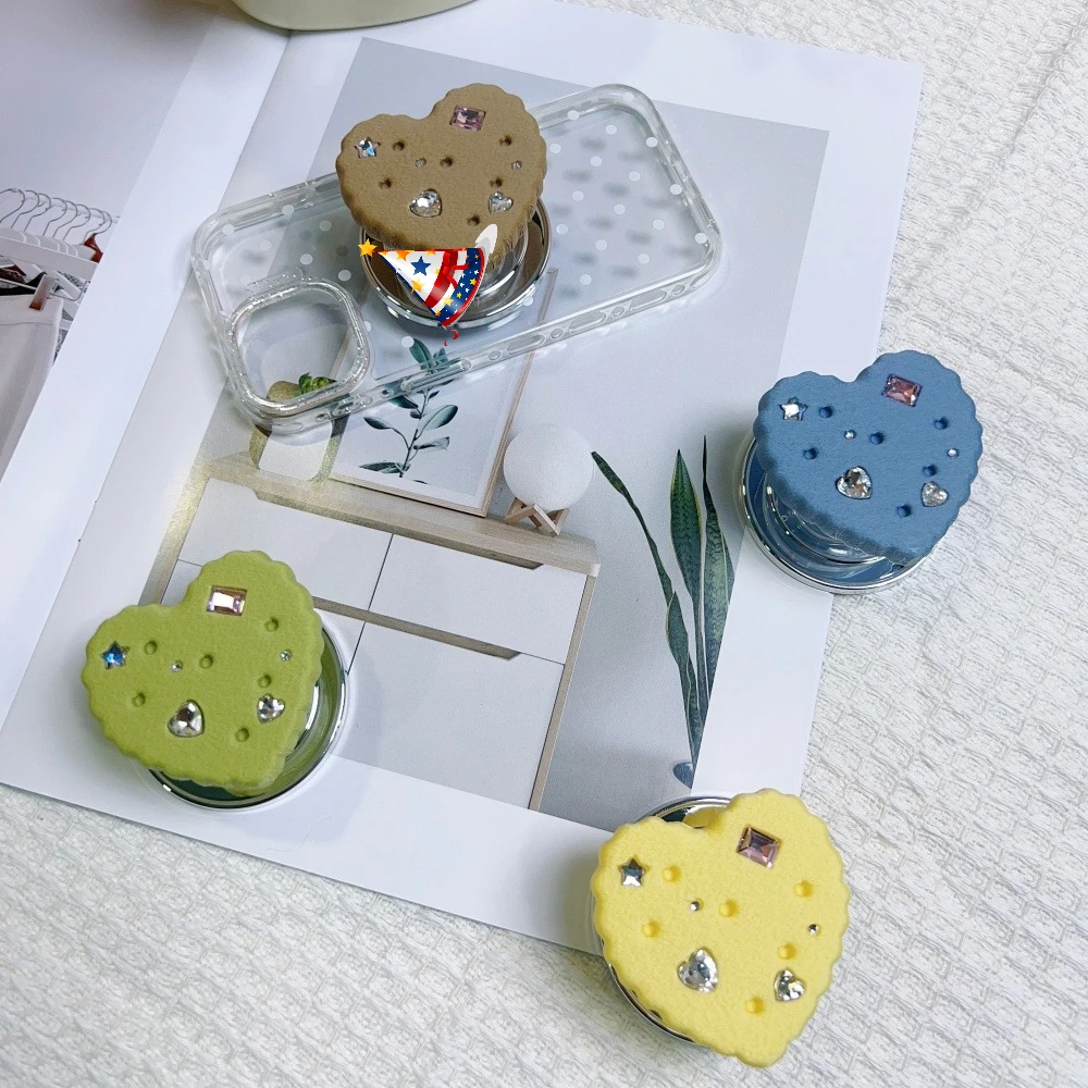 Cute Creative Love Biscuit for Magnetic Holder Phone Finger Ring Stand Support For iPhone 18 Samsung Universal Bracket
Cute Creative Love Biscuit for Magnetic Holder Phone Finger Ring Stand Support For iPhone 18 Samsung Universal Bracket