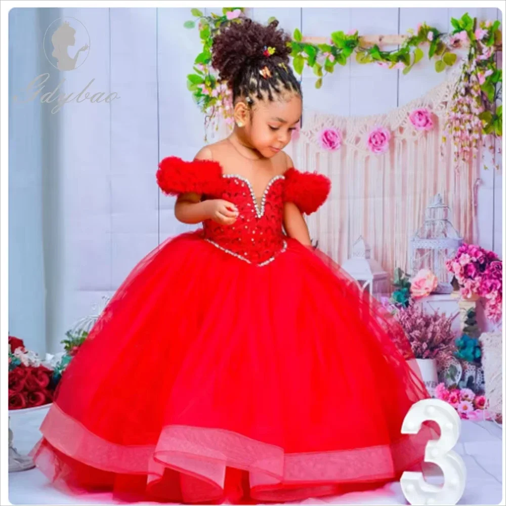 Customized Flower Girl Dresses for Wedding Sheer Neck Pleated Ruffles Floor Length Girl Kids Birthday Party Communion Party Gown
Customized Flower Girl Dresses for Wedding Sheer Neck Pleated Ruffles Floor Length Girl Kids Birthday Party Communion Party Gown