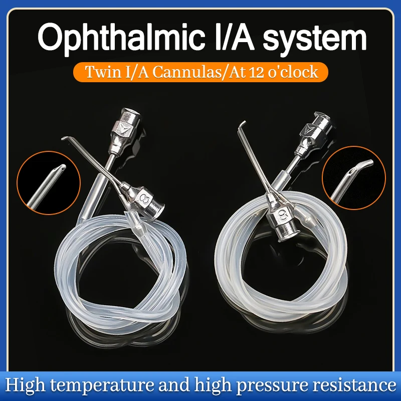 Ophthalmology 12 O'clock Suction Device Suction Needle Double Tube Ophthalmic Irrigation Needle No. 6 7 8 9 #
Ophthalmology 12 O'clock Suction Device Suction Needle Double Tube Ophthalmic Irrigation Needle No. 6 7 8 9 #