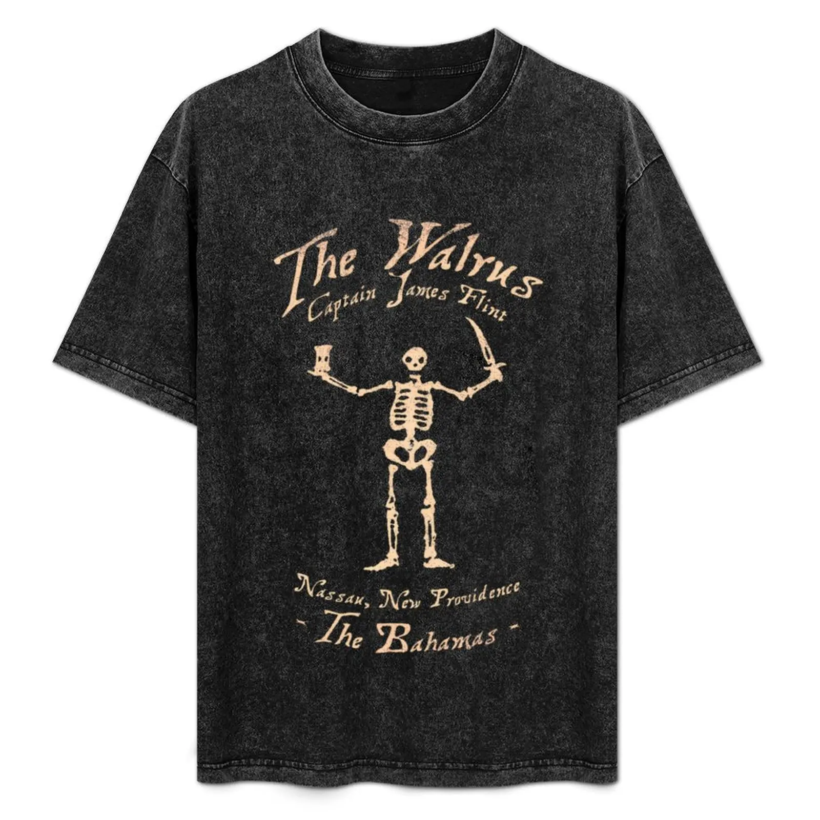 Black Sails - The Walrus T-Shirt Art Pattern Printed Casual Top
Black Sails - The Walrus T-Shirt Art Pattern Printed Casual Top