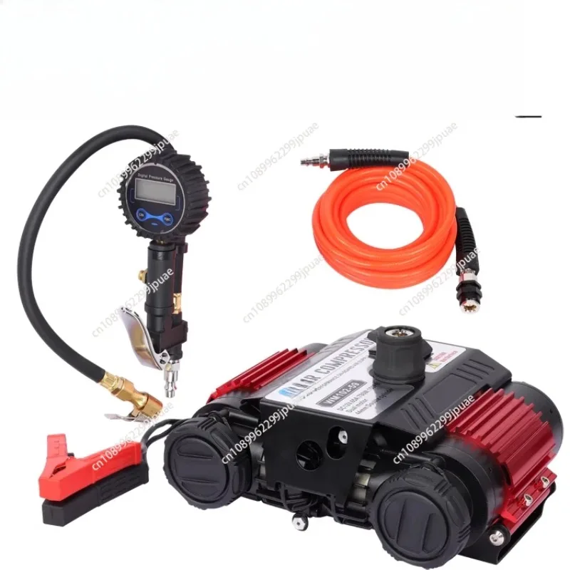 High Power Double Cylinder Car Tire Inflator Portable Air Pump for Pickup Truck Off-Road Vehicles
High Power Double Cylinder Car Tire Inflator Portable Air Pump for Pickup Truck Off-Road Vehicles
