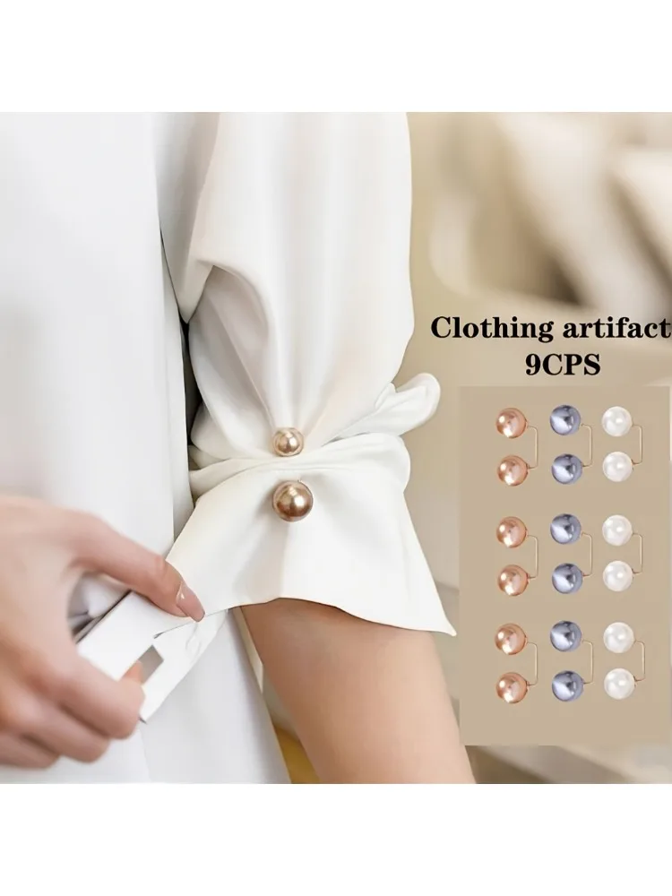 9pcs Multi Purpose Brooches 3 Colors Anti Slip Waist Clip Dress Pins Decorative Pins
9pcs Multi Purpose Brooches 3 Colors Anti Slip Waist Clip Dress Pins Decorative Pins