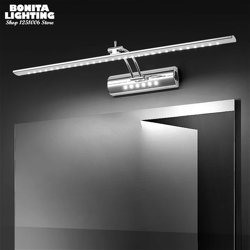 Angle Adjustable Vanity Light with Dual-Row LED, Round-Corner Stainless Steel Wall Sconce for Bathroom Mirror & Indoor Lighting
Angle Adjustable Vanity Light with Dual-Row LED, Round-Corner Stainless Steel Wall Sconce for Bathroom Mirror & Indoor Lighting