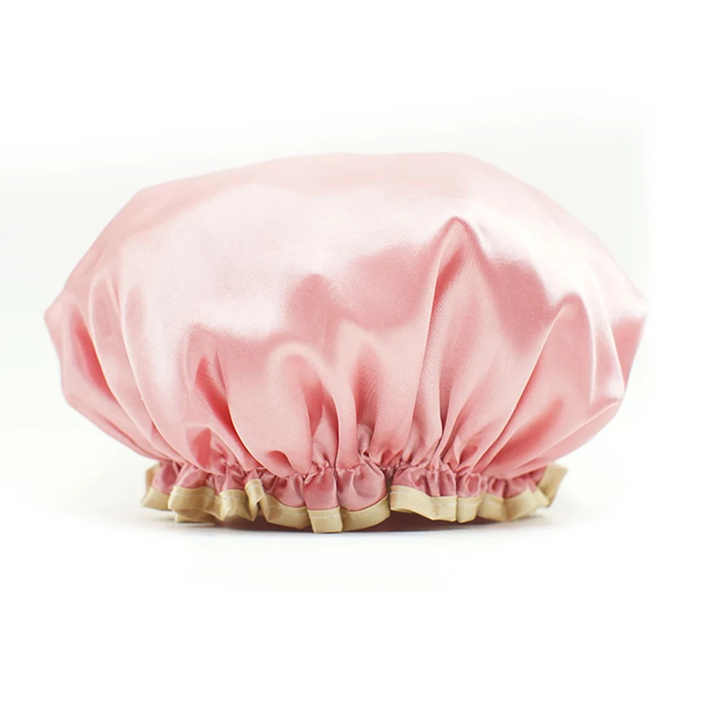 3Pcs Waterproof Hair Cap Reusable Shower Hat Soft Non Slip Elastic for Bathing Washing Face Makeup Size Fits Most
3Pcs Waterproof Hair Cap Reusable Shower Hat Soft Non Slip Elastic for Bathing Washing Face Makeup Size Fits Most