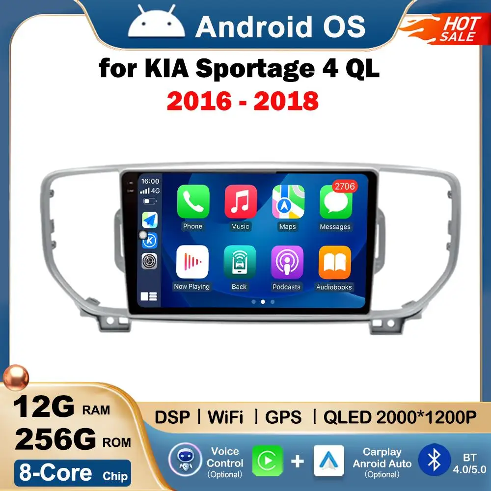for KIA Sportage 4 QL 2016 - 2018 Car Radio Multimedia Video Player Navigation Android OS System No 2din 4G Wifi GPS DSP Stere
for KIA Sportage 4 QL 2016 - 2018 Car Radio Multimedia Video Player Navigation Android OS System No 2din 4G Wifi GPS DSP Stere