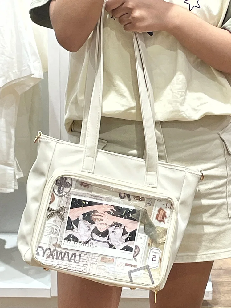 Оригинальные повседневные сумки подмышки, прозрачная сумка через плечо в стиле Лолиты, сумка через плечо, женские сумки для женщин, женская сумка
Оригинальные повседневные сумки подмышки, прозрачная сумка через плечо в стиле Лолиты, сумка через плечо, женские сумки для женщин, женская сумка