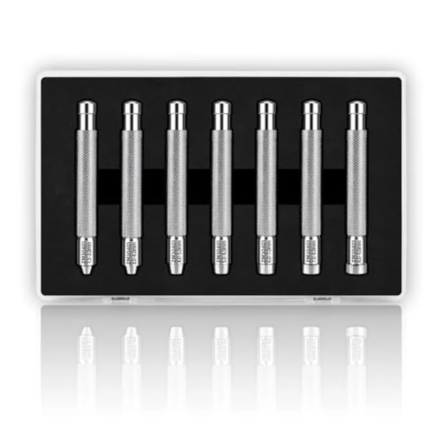 Singcci 7-Piece Crown Winding Set Mechanical Watch Winding Tool Watch Hand Adjustment Tool Manual Winding and Time Setting Prof
Singcci 7-Piece Crown Winding Set Mechanical Watch Winding Tool Watch Hand Adjustment Tool Manual Winding and Time Setting Prof