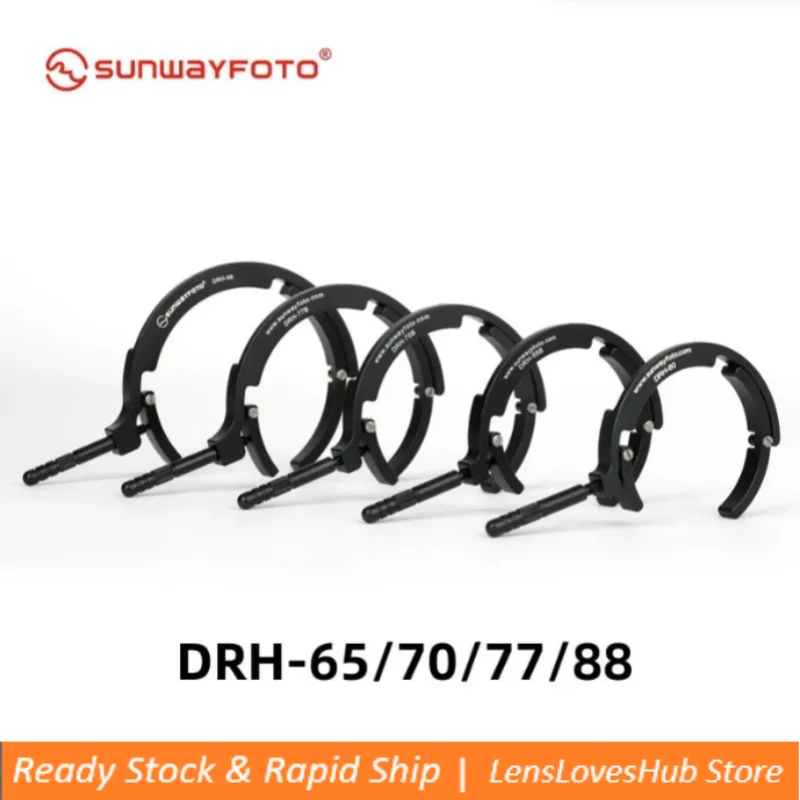 SUNWAYFOTO DRH-65/70/77/88 Lens Support Tripod Quick Release Plate Telephoto Lens Support Focusing Handle DSLR Lens Support 
SUNWAYFOTO DRH-65/70/77/88 Lens Support Tripod Quick Release Plate Telephoto Lens Support Focusing Handle DSLR Lens Support