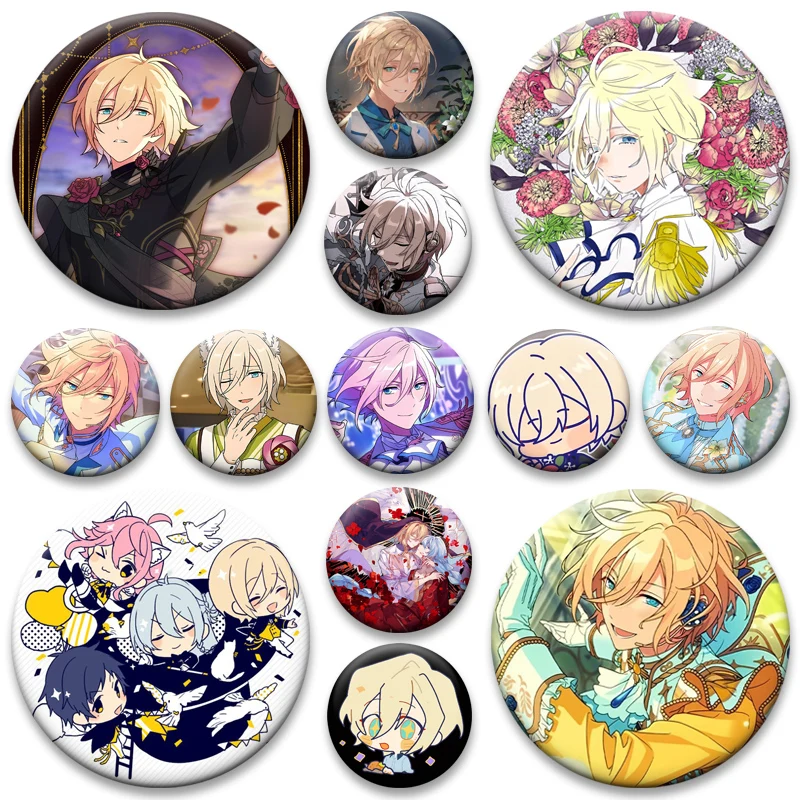 Cartoon Tinplate Round Enamel Pins Anime Ensemble Stars Brooches Eichi Tenshouin Badge for Backpack Accessories Jewelry Gifts
Cartoon Tinplate Round Enamel Pins Anime Ensemble Stars Brooches Eichi Tenshouin Badge for Backpack Accessories Jewelry Gifts