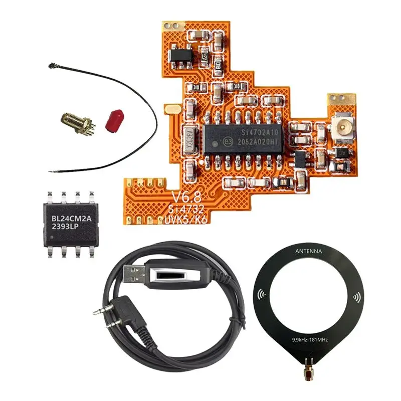 Новинка! Модуль FPC SI4732 V6.8 + чип 512 КБ + комплект кабелей для записи для Quansheng K5 K6, прием коротковолнового сигнала в полном диапазоне/на однополосной ленте.
Новинка! Модуль FPC SI4732 V6.8 + чип 512 КБ + комплект кабелей для записи для Quansheng K5 K6, прием коротковолнового сигнала в полном диапазоне/на однополосной ленте.