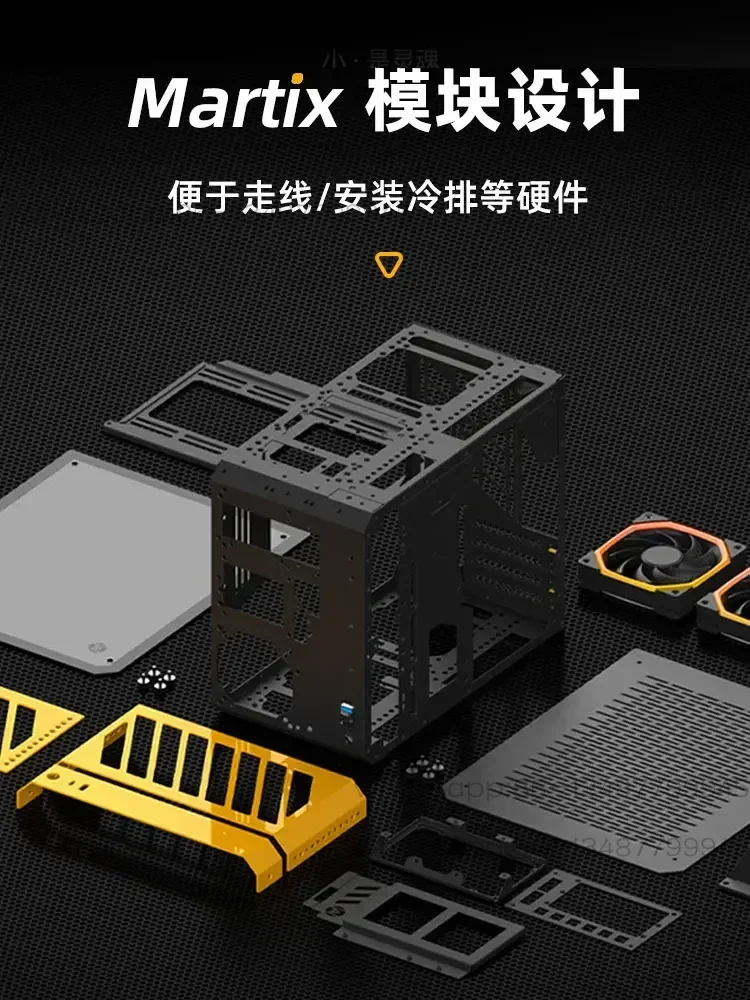 Mechanical Master C28 Small Vision Handheld Compact and Portable Pure White ITXMATX Water Cooled Desktop Mini Computer Case
Mechanical Master C28 Small Vision Handheld Compact and Portable Pure White ITXMATX Water Cooled Desktop Mini Computer Case
