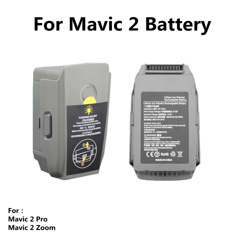 Аккумулятор для Mavic 2, совместимый с Mavic 2 Pro/Zoom, запасные части для БПЛА, 3850 мАч, 15.4 В, время полета 31 минута, абсолютно новый.
Аккумулятор для Mavic 2, совместимый с Mavic 2 Pro/Zoom, запасные части для БПЛА, 3850 мАч, 15.4 В, время полета 31 минута, абсолютно новый.
