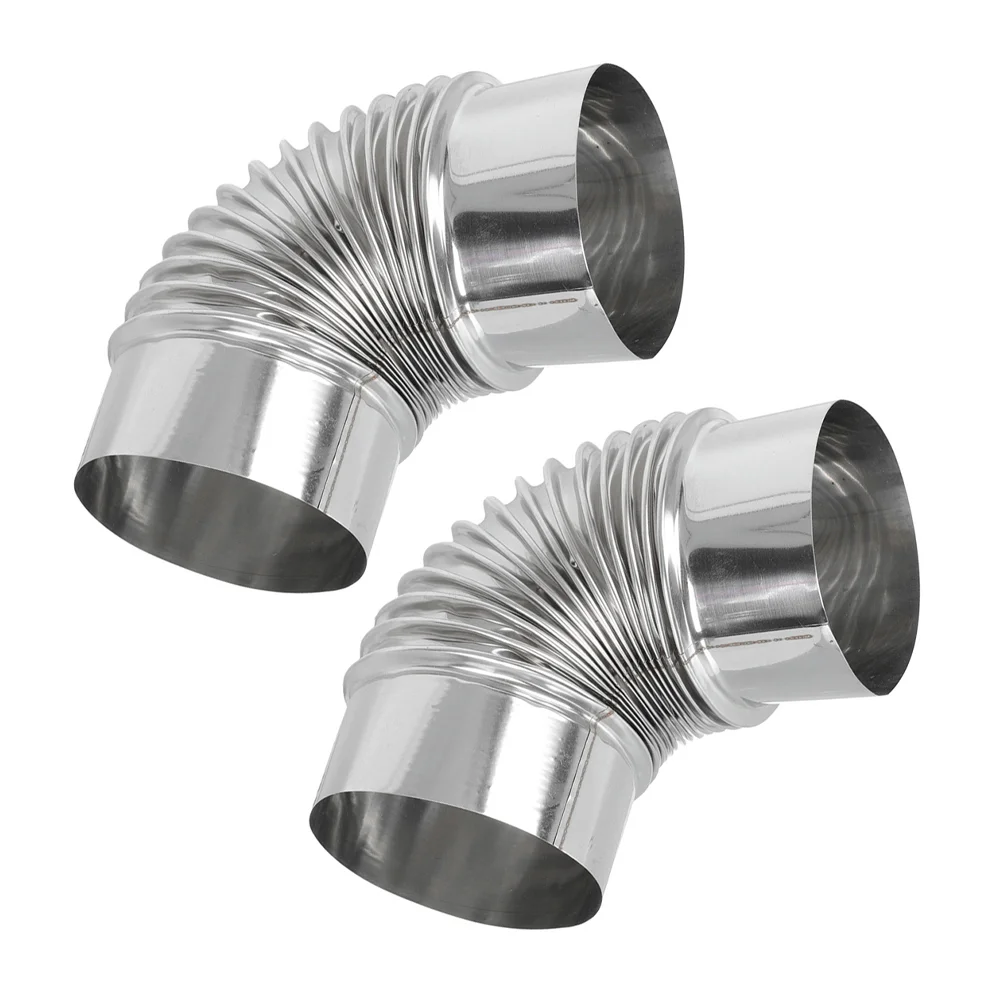2 Pcs Exhaust Ventilation Kit Fireplace Stove Outdoor Gas Flue Chimney for Stability Stainless Steel Extension Tube
2 Pcs Exhaust Ventilation Kit Fireplace Stove Outdoor Gas Flue Chimney for Stability Stainless Steel Extension Tube