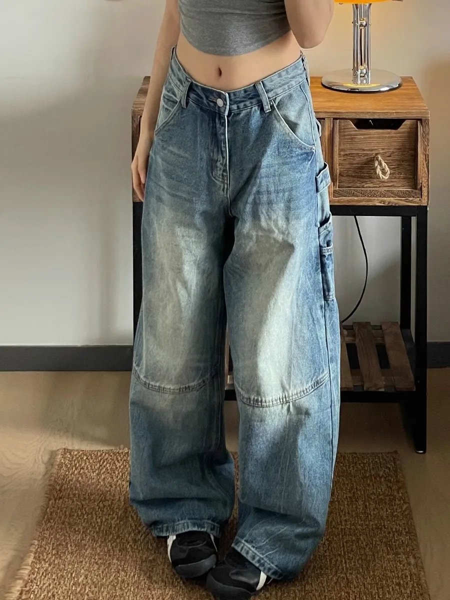 Широкие джинсы в американском стиле ретро Sed, свободные повседневные мужские и женские прямые свободные джинсы для пар, молодежные длинные брюки
Широкие джинсы в американском стиле ретро Sed, свободные повседневные мужские и женские прямые свободные джинсы для пар, молодежные длинные брюки