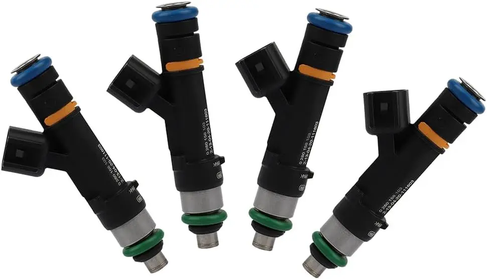 4 шт. 0280158103 L3G5-13-250 6M8G-AB Топливная форсунка для MAZDA MX-5 MIATA 06~12 M3 06~12 2.0L M5 08~10 M6 06~08 2.3L I4 
4 шт. 0280158103 L3G5-13-250 6M8G-AB Топливная форсунка для MAZDA MX-5 MIATA 06~12 M3 06~12 2.0L M5 08~10 M6 06~08 2.3L I4