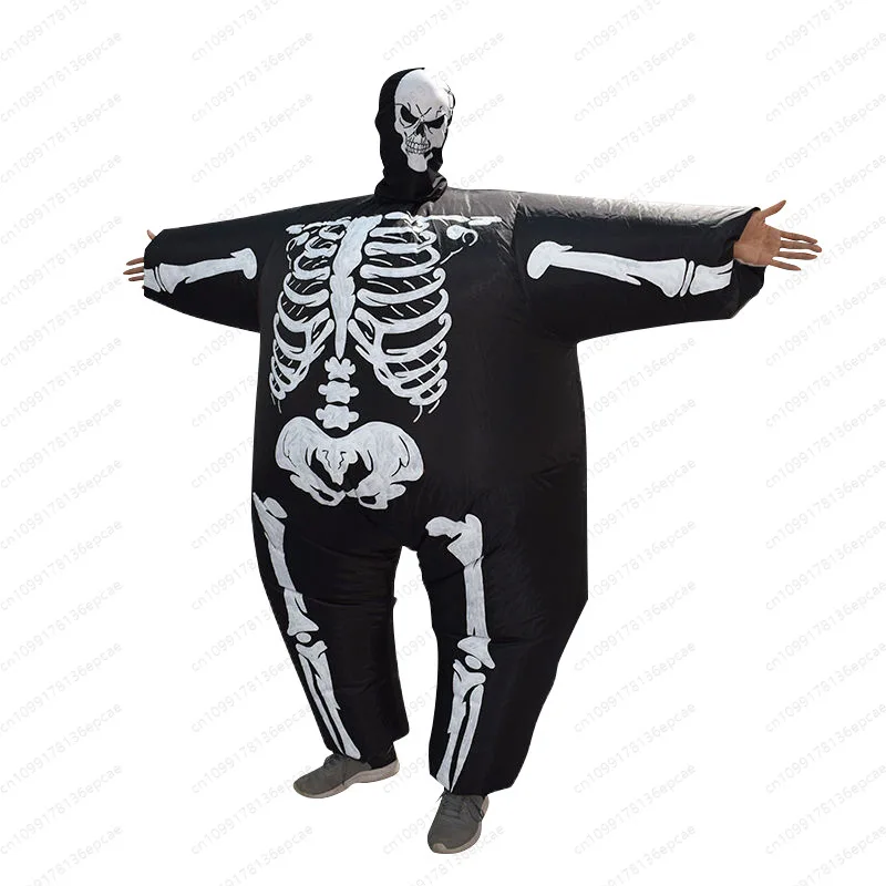Skull Inflatable Costume Halloween Dress Up Spoof Props Cosplay
Skull Inflatable Costume Halloween Dress Up Spoof Props Cosplay