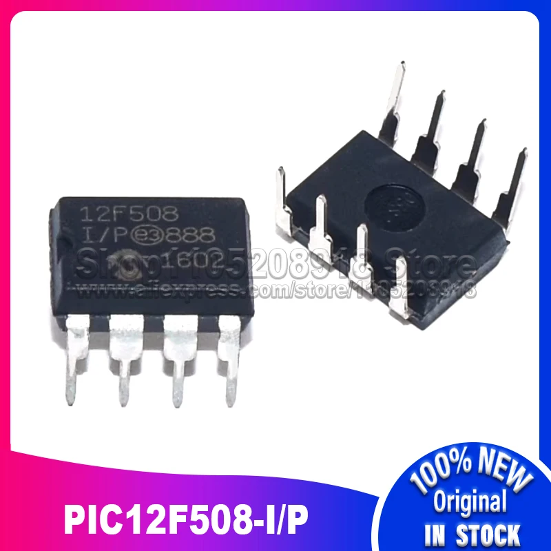 10~100PCS/LOT PIC12F508-I/P 12F508I/P 12F508 DIP 100% New Spot stock
10~100PCS/LOT PIC12F508-I/P 12F508I/P 12F508 DIP 100% New Spot stock