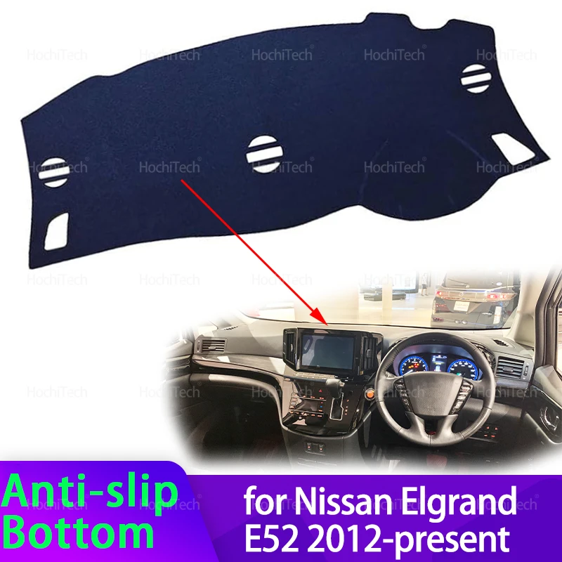 Dashboard Cover Dash Board Mat Carpet Pad for Nissan Elgrand E52 2012-present Shade Cape Blanket Car Accessories
Dashboard Cover Dash Board Mat Carpet Pad for Nissan Elgrand E52 2012-present Shade Cape Blanket Car Accessories