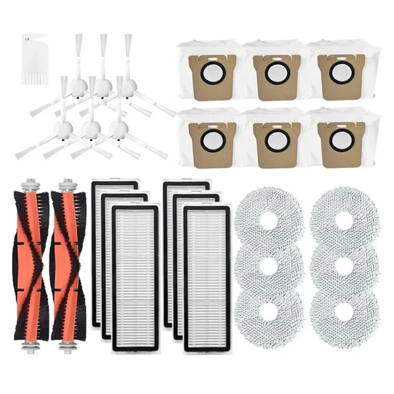 【RABATT】Main Side Brush Hepa Filter Mop Cloth Dust Bag For Xiaomi Mijia OMNI Robot Vacuum-Mop 1S B116 Robot Vacuum Cleaner Parts
【RABATT】Main Side Brush Hepa Filter Mop Cloth Dust Bag For Xiaomi Mijia OMNI Robot Vacuum-Mop 1S B116 Robot Vacuum Cleaner Parts