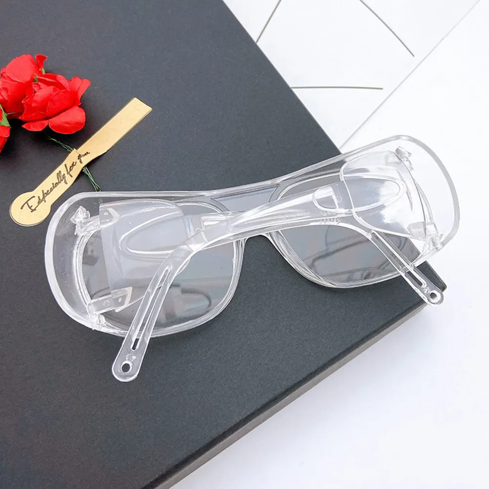 Transparent Protective Eyeglasses Lightweight Impact Resistant Windproof Dustproof Droplet Protection for Cycling Fishing
Transparent Protective Eyeglasses Lightweight Impact Resistant Windproof Dustproof Droplet Protection for Cycling Fishing