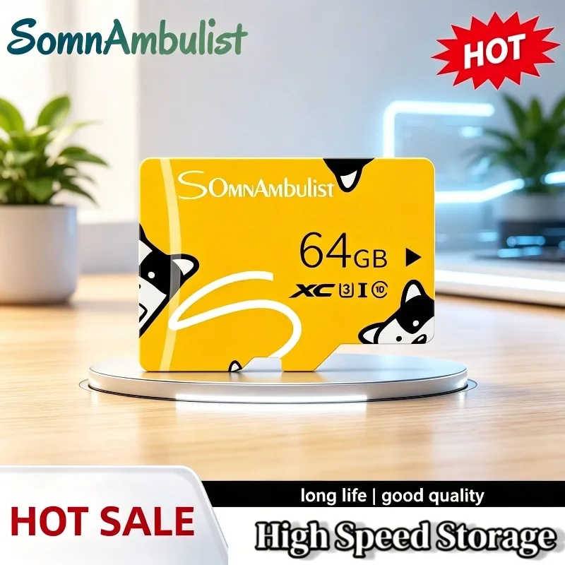 SSomnAmbulist Memory Card 32GB TF Card for Drone Audio Surveillance Device 64GB High Speed Mini TF Card C10 U3 A1
SSomnAmbulist Memory Card 32GB TF Card for Drone Audio Surveillance Device 64GB High Speed Mini TF Card C10 U3 A1