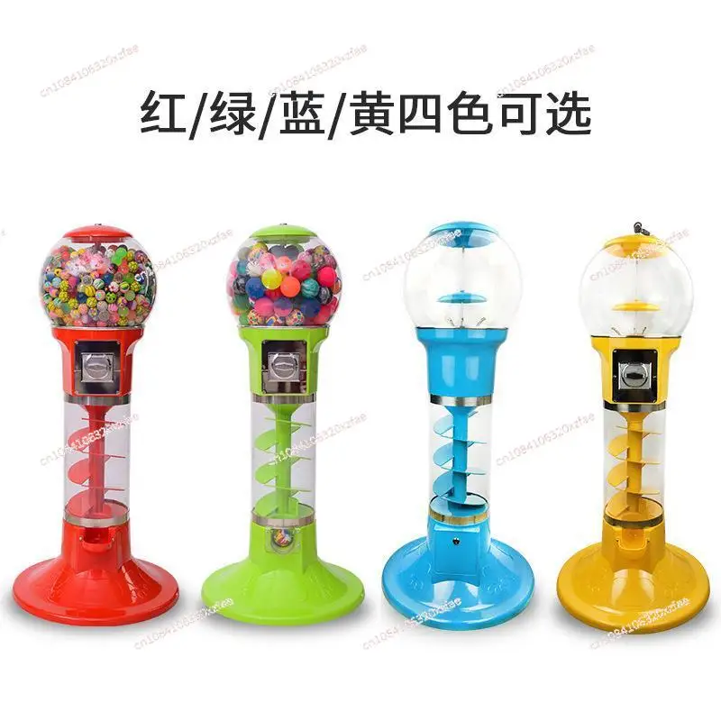 Спиральный автомат Gachapon для конфет и надувных шариков — торговая игрушка с эластичным шариком на 1-2 юаня
Спиральный автомат Gachapon для конфет и надувных шариков — торговая игрушка с эластичным шариком на 1-2 юаня