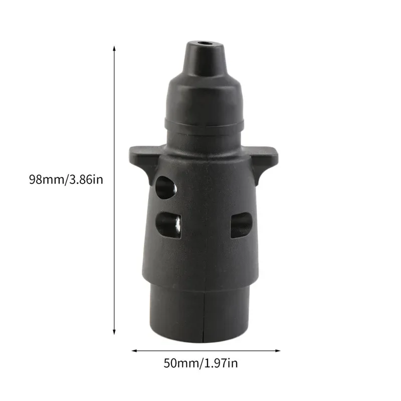 QXNY 1PC 12V 7 Way Standard European Round Car Plug Connector Plastic 7 Pin Socket Plugs For Trailers RVs Car Accessories
QXNY 1PC 12V 7 Way Standard European Round Car Plug Connector Plastic 7 Pin Socket Plugs For Trailers RVs Car Accessories
